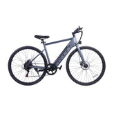 Gray electric bike with 'AVAKA' branding on a white background